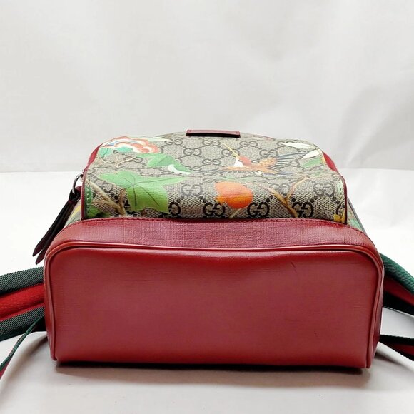 Gucci BackPack Bag Sherry Line Brown PVC 900-071725 - Picture 5 of 13